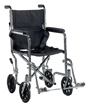 Deluxe Go-Kart Steel Transport Chair (Chrome)